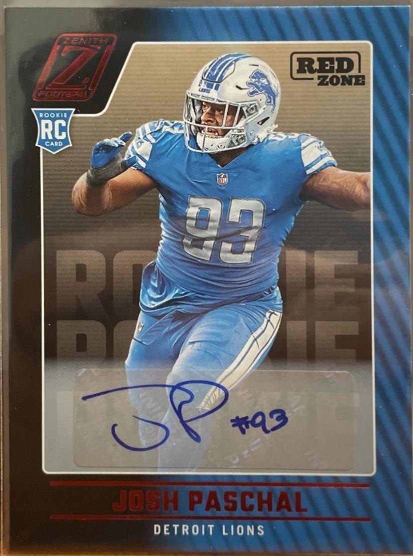 Josh Paschal [Autograph No Huddle] #155