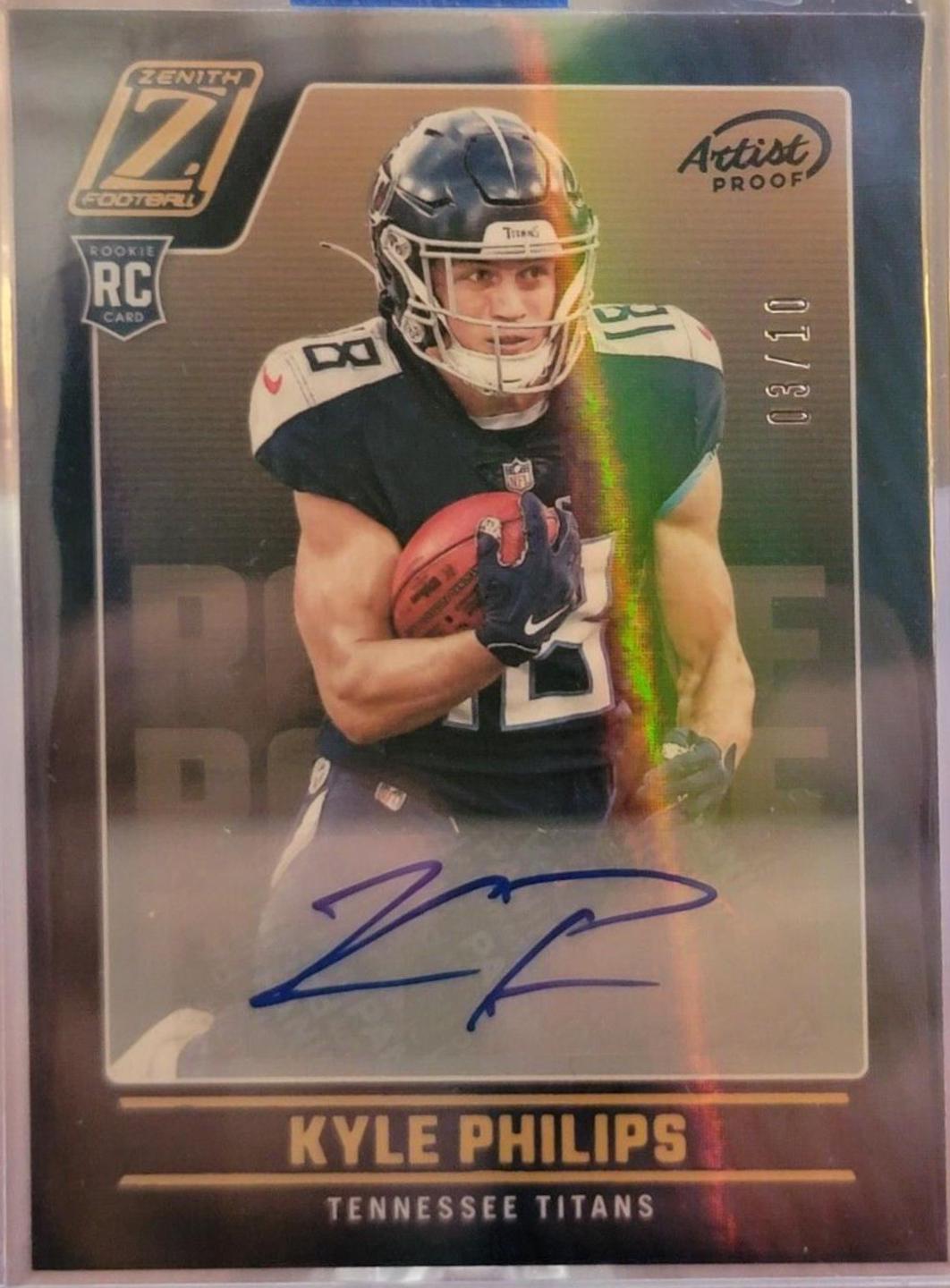 Kyle Philips [Autograph Artist Proof Gold] #198