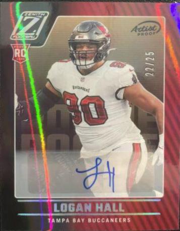 Logan Hall [Autograph Artist Proof Silver] #156