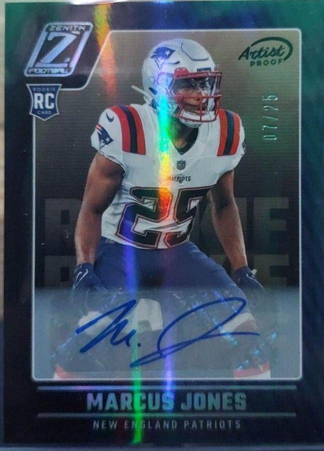 Marcus Jones [Autograph Artist Proof Silver] #148