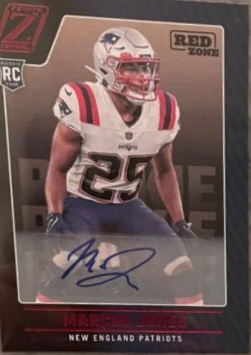 Marcus Jones [Autograph Red Zone] #148