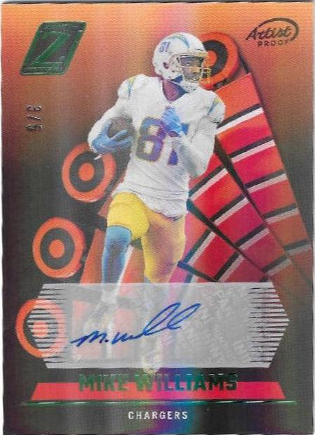 Mike Williams [Autograph Artist Proof Emerald] #88