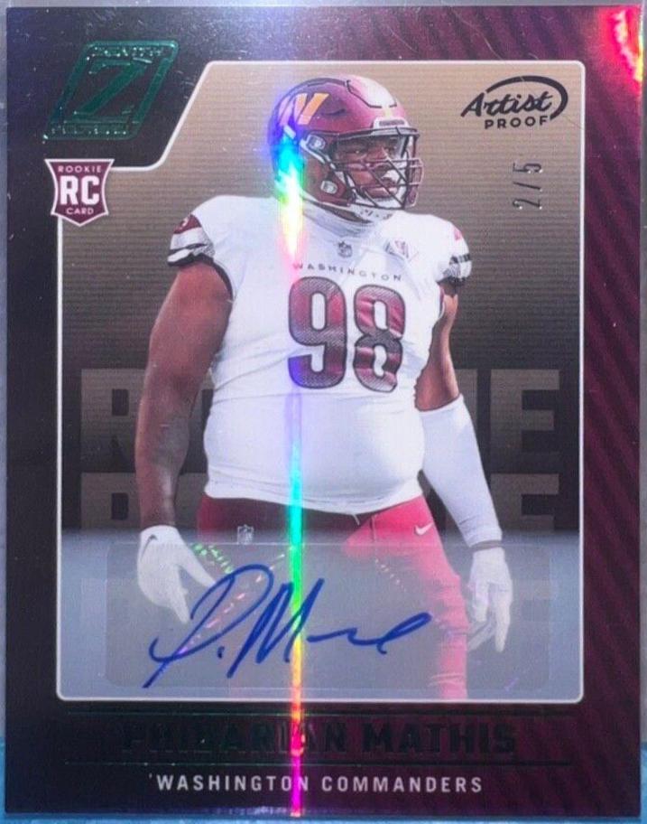 Phidarian Mathis [Autograph Artist Proof Emerald] #159