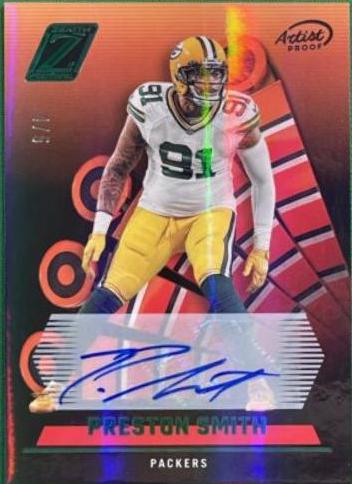 Preston Smith [Autograph Artist Proof Emerald] #48