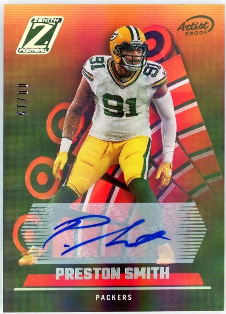 Preston Smith [Autograph Artist Proof Silver] #48