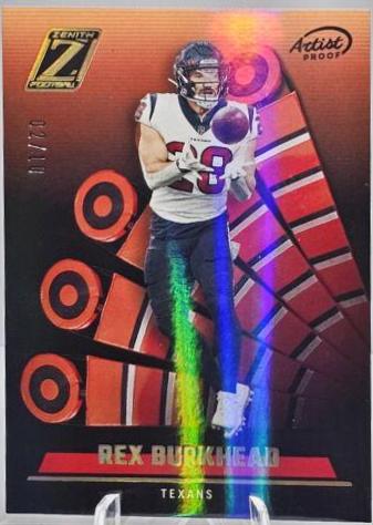 Rex Burkhead [Artist Proof Gold] #54