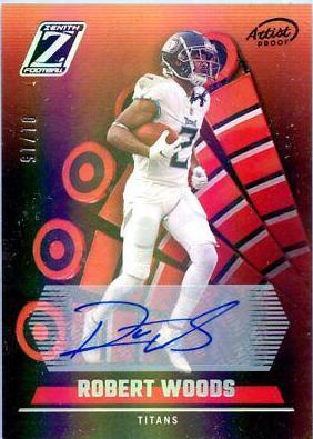 Robert Woods [Autograph Artist Proof Silver] #63