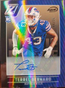 Terrel Bernard [Autograph Artist Proof Silver] #160