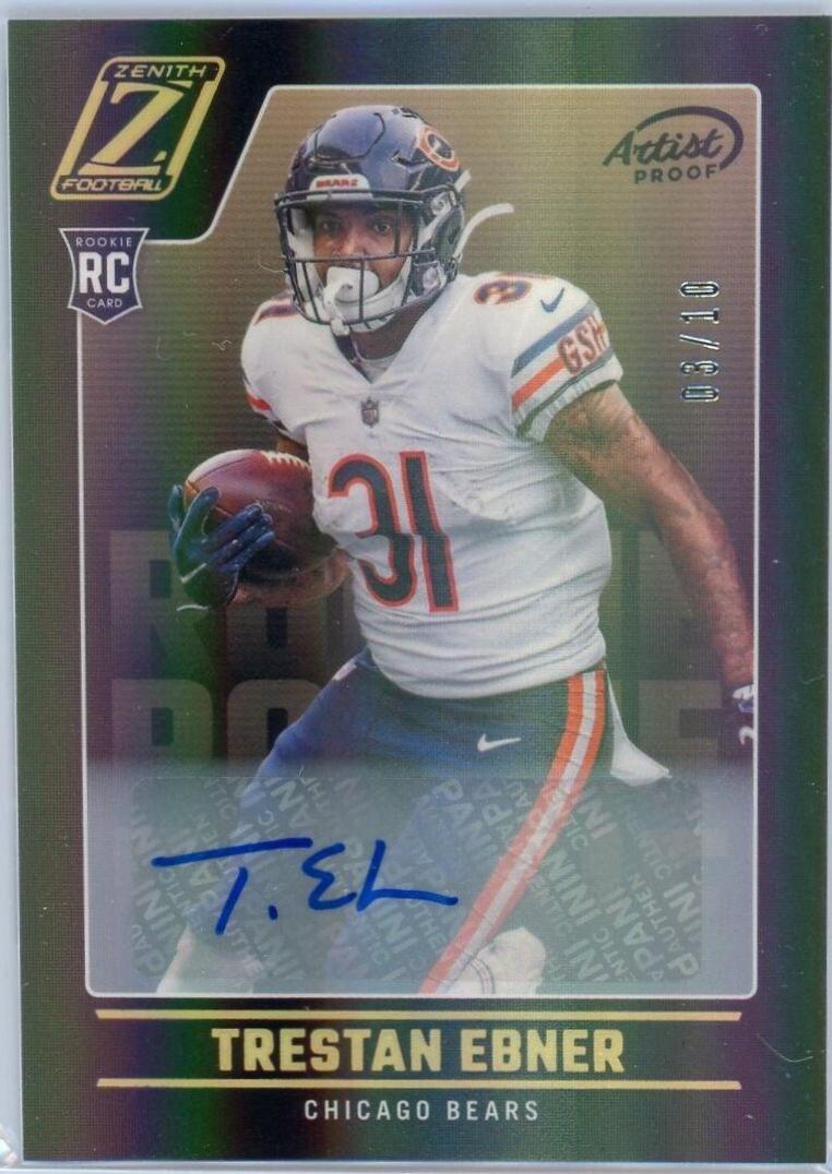 Trestan Ebner [Autograph Artist Proof Gold] #182