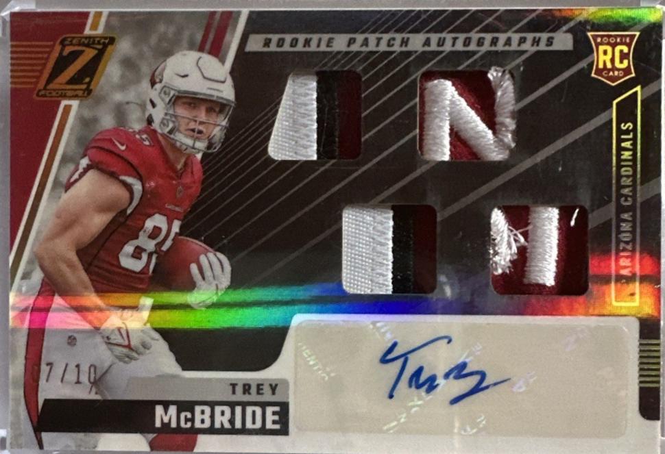 Trey McBride [Patch Autograph Gold] #237