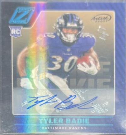 Tyler Badie [Autograph Artist Proof Emerald] #179