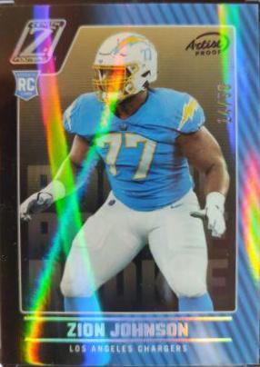 Zion Johnson [Artist Proof Silver] #175