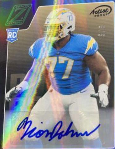 Zion Johnson [Autograph Artist Proof Emerald] #175