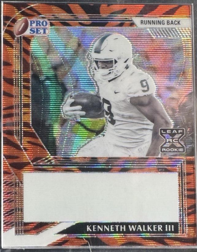 Kenneth Walker Iii [Wave Tiger] #PA-KW2