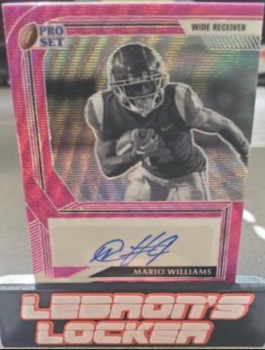 Mario Williams [Wave Pink] #PA-MW1