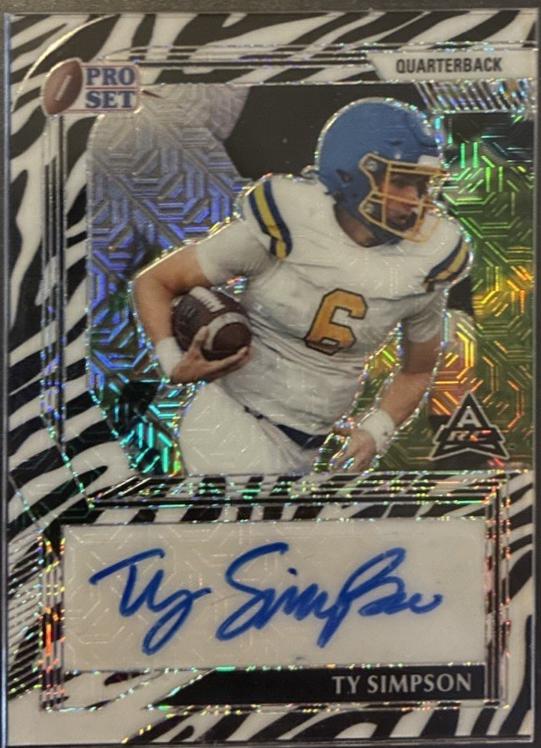 Ty Simpson [Mojo Zebra] #PA-TS1