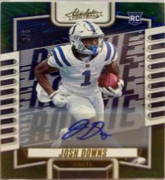 Josh Downs [Signature Green Waves] #128