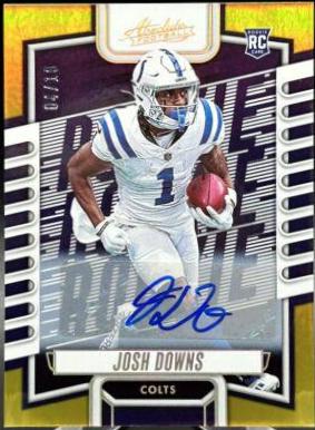 Josh Downs [Signature Spectrum Gold] #128