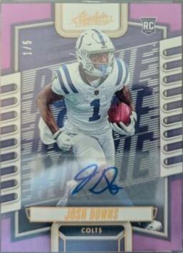 Josh Downs [Signature Spectrum Purple] #128