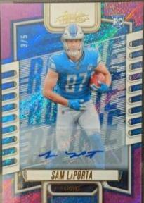 Sam LaPorta [Signature Purple Rain] #115