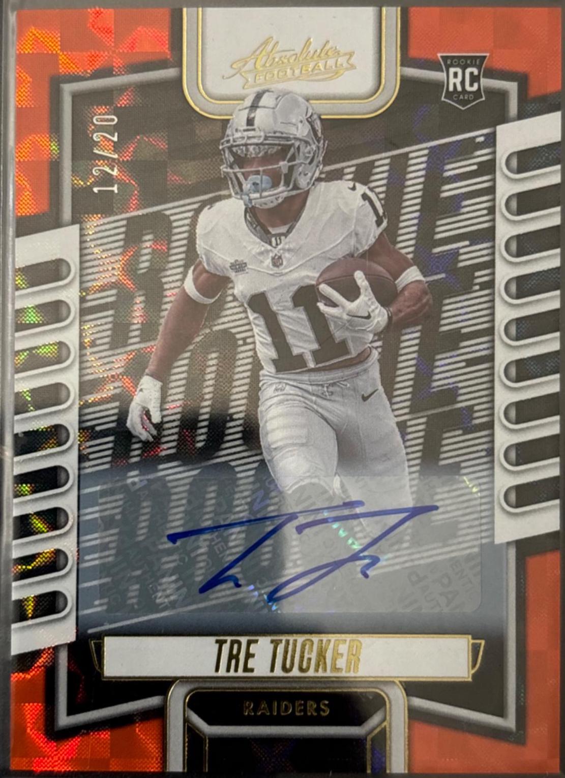 Tre Tucker [Signature Orange Mosaic] #133