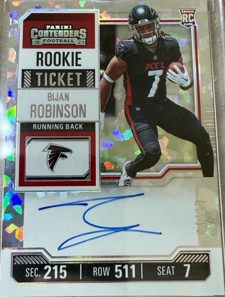 Bijan Robinson [Cracked Ice] #103