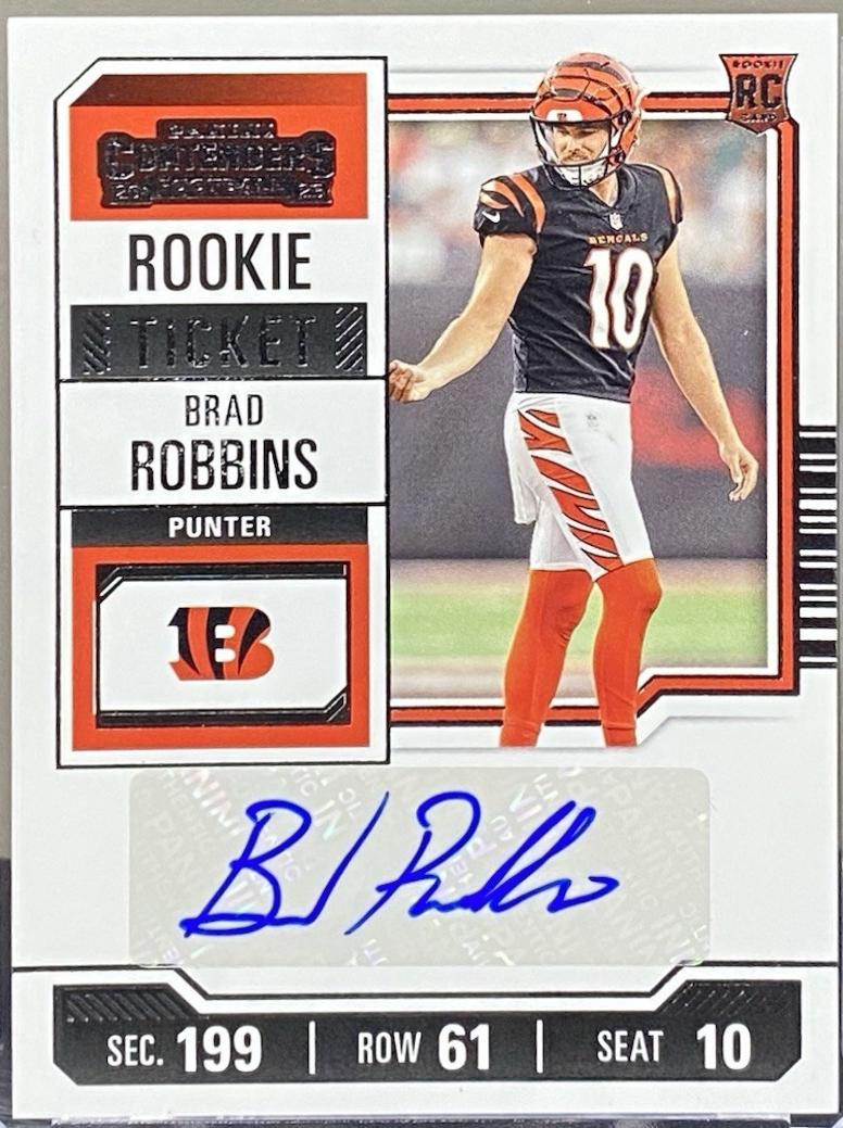 Brad Robbins [Green Laser Autograph] #184