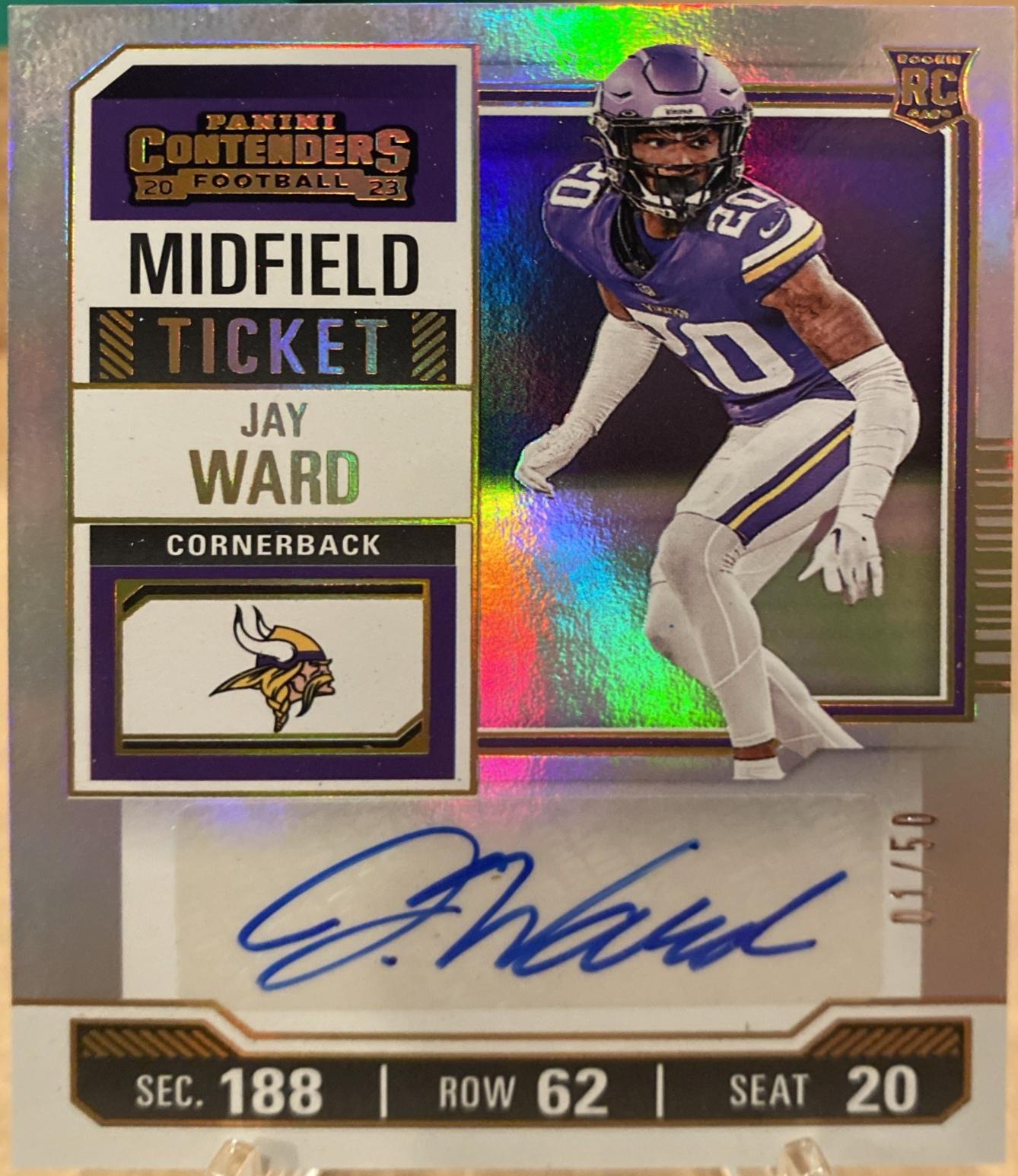Jay Ward [Midfield Ticket Variation] #172