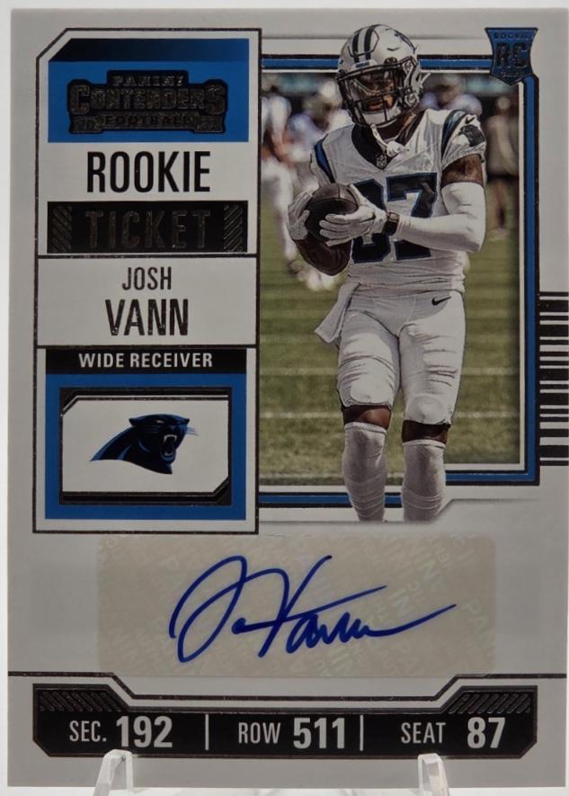 Josh Vann [Green Laser Autograph] #167