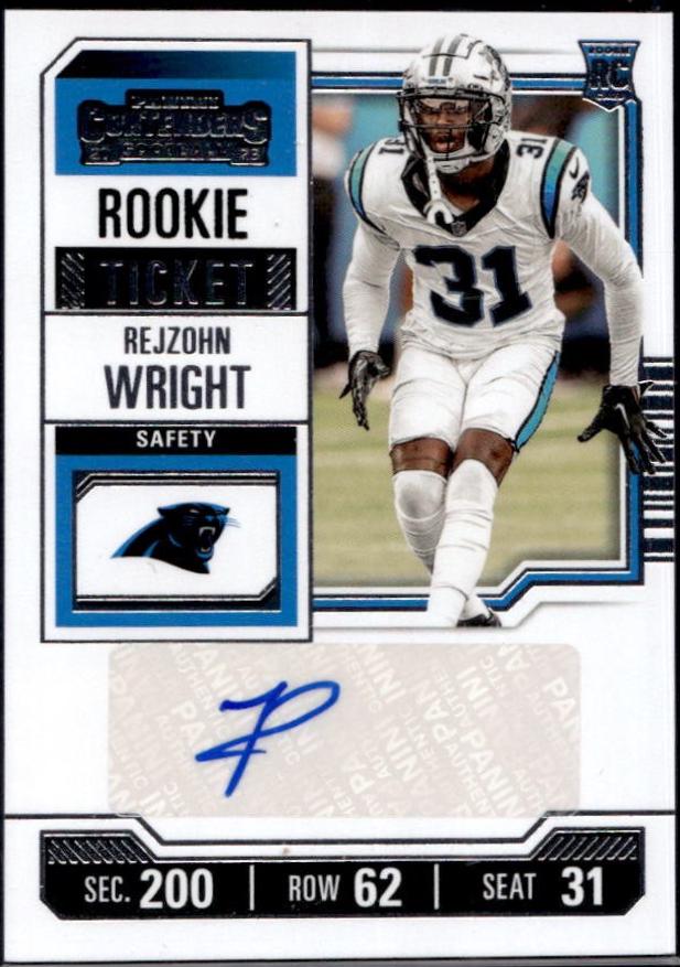 Rejzohn Wright [Green Laser Autograph] #308