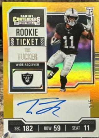 Tre Tucker [Goal Line] #136