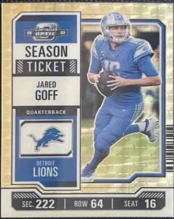 Jared Goff [Gold Vinyl] #17