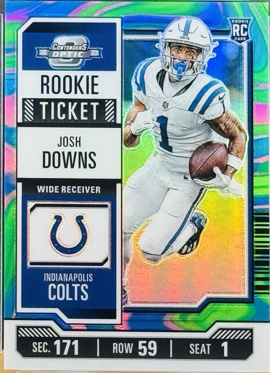 Josh Downs [Neon Marble] #79
