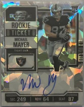 Michael Mayer [Cracked Ice RPS Autograph] #125