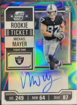 Michael Mayer [Neon Marble RPS Autograph] #125