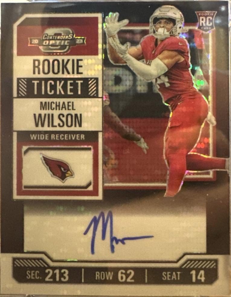 Michael Wilson [Black Pulsar RPS Autograph] #126