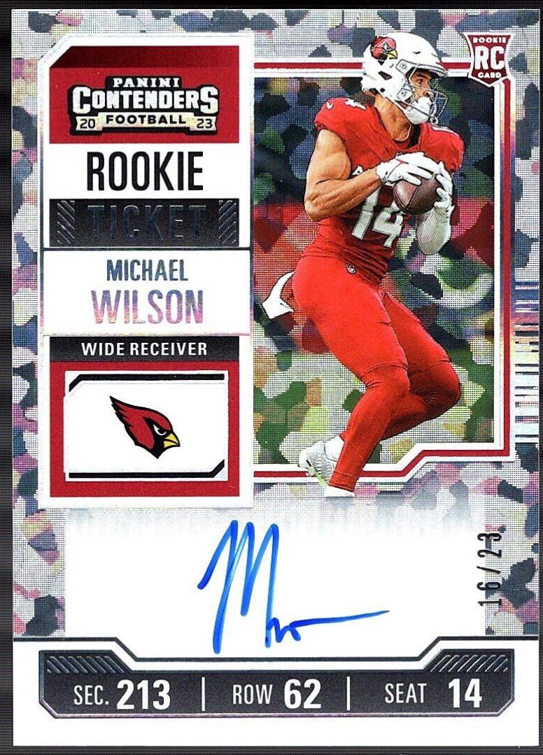 Michael Wilson [Cracked Ice RPS Autograph] #126