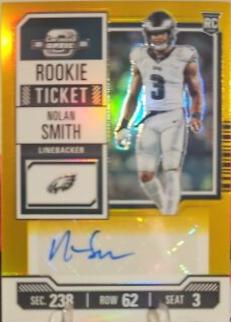 Nolan Smith [Gold Rookie Ticket Autograph] #192