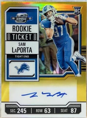 Sam LaPorta [Gold RPS Autograph] #131