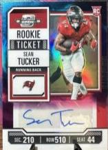 Sean Tucker [Nebula Rookie Ticket Autograph] #198