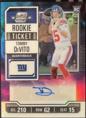 Tommy DeVito [Nebula Rookie Ticket Autograph] #153