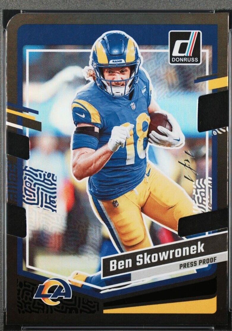 Ben Skowronek [Press Proof Black Die Cut] #163