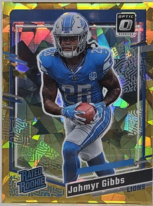 Jahmyr Gibbs [Optic Preview Gold Ice] #331