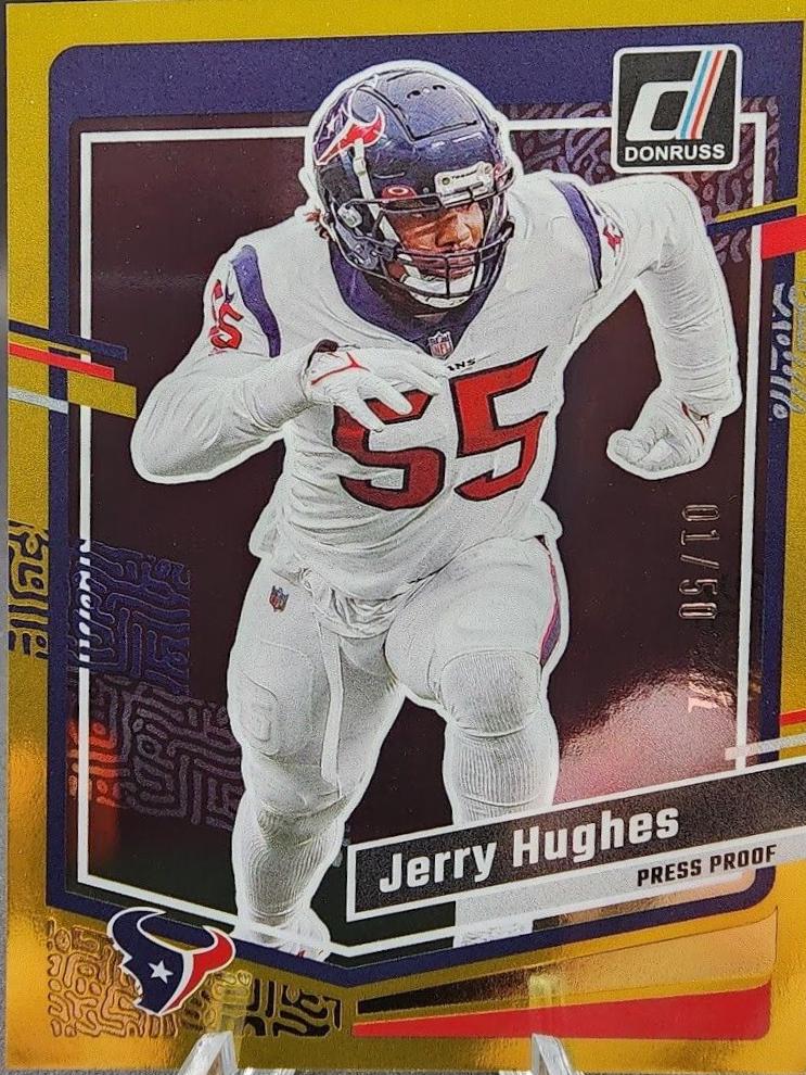 Jerry Hughes [Press Proof Gold] #121