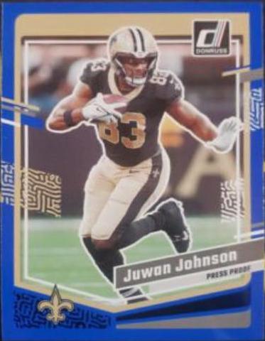 Juwan Johnson [Press Proof Blue] #215