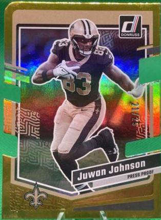 Juwan Johnson [Press Proof Gold Die Cut] #215