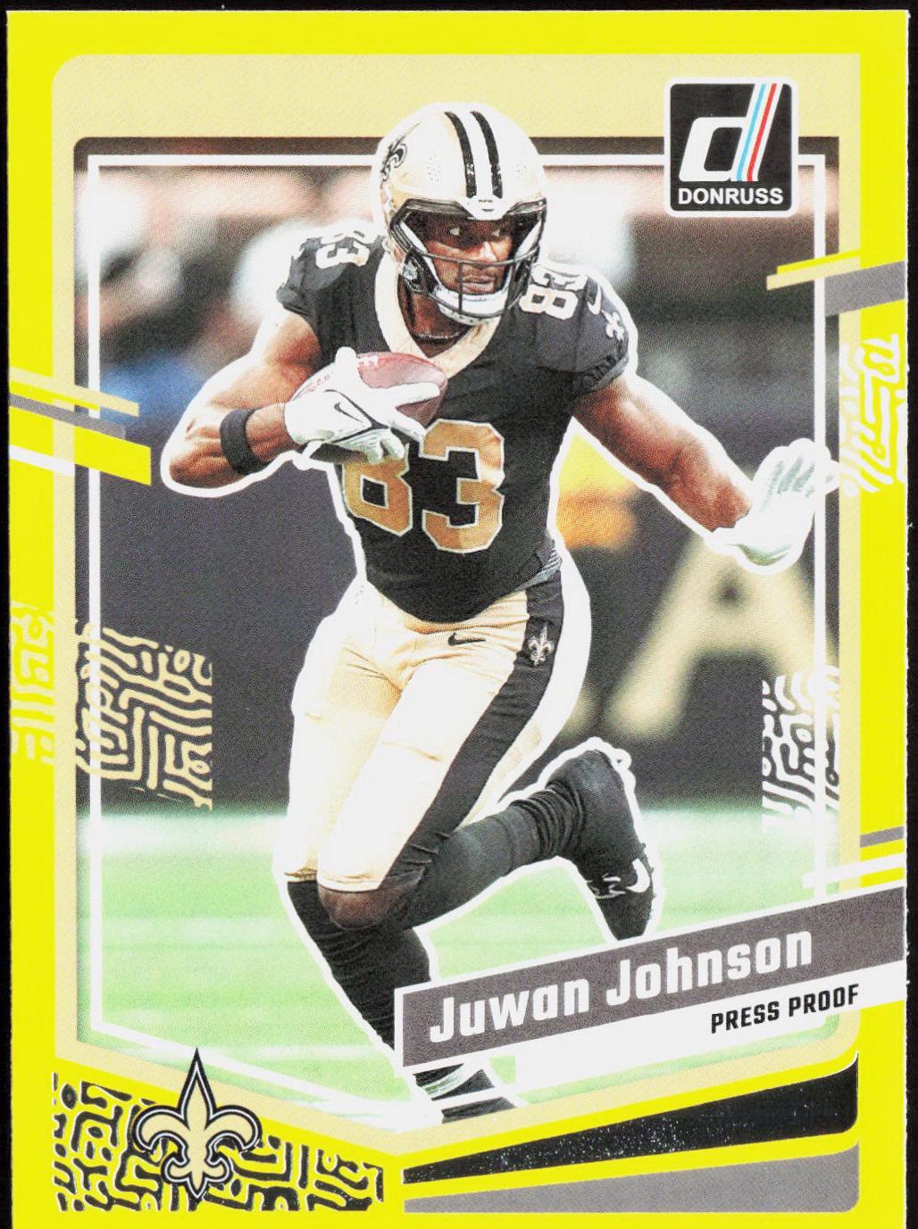 Juwan Johnson [Press Proof Yellow] #215