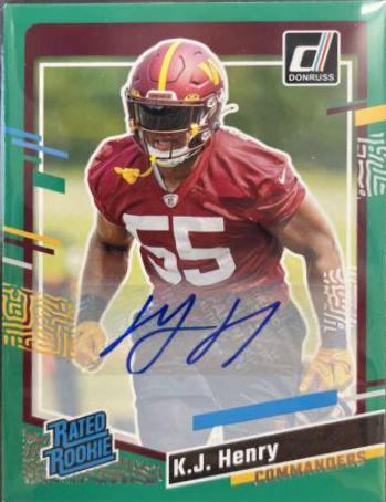 K. J. Henry [Autograph Green] #400