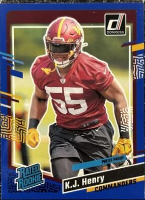K. J. Henry [Press Proof Blue] #400
