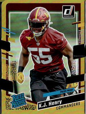 K. J. Henry [Press Proof Gold Die Cut] #400